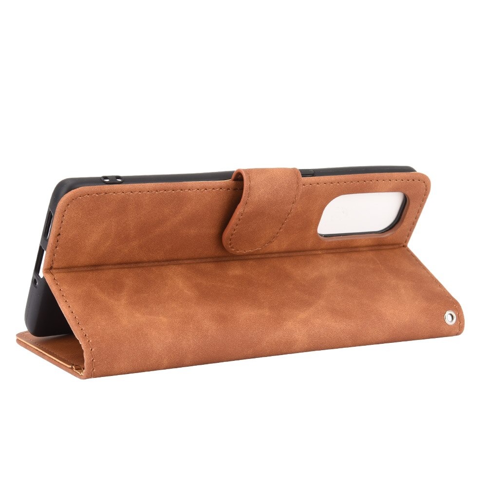 เคส OPPO Reno 4 4G #เคสฝาพับแบบกระเป๋าสตางค์หนัง PU มีช่องใส่บัตร Leather Wallet Card Holder Phone Cover