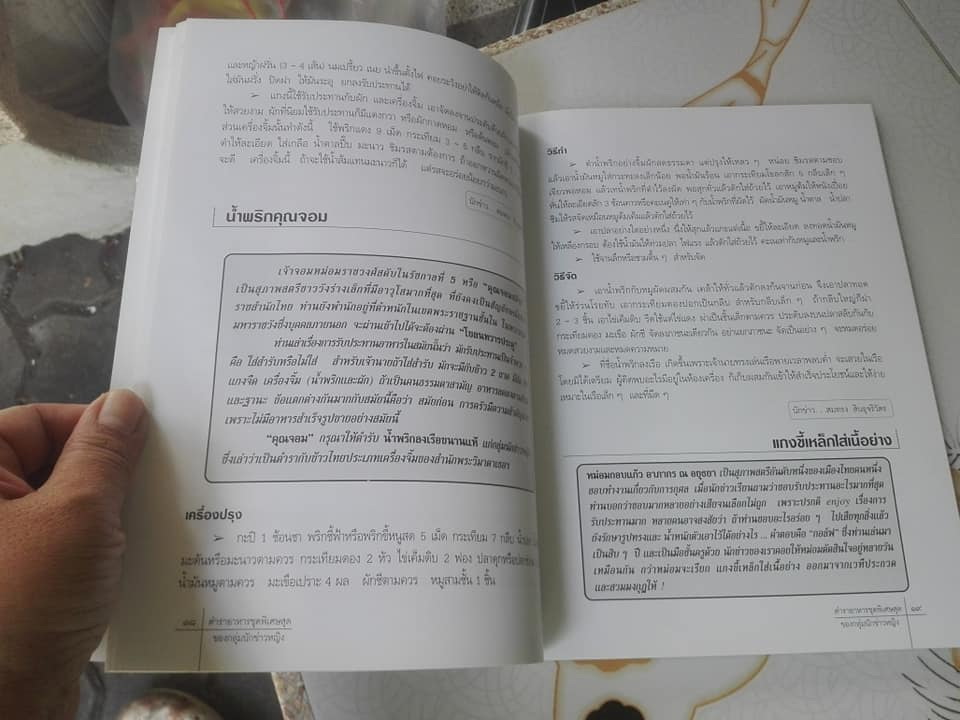 ตำรับอาหารชุดพิเศษ ของกลุ่มนักข่าวหญิง จัดพิมพ์โดย สมาคมศิษย์เซนต์โยเซฟในพระบรมราชินูปถัมภ์ **สินค้าหมด**