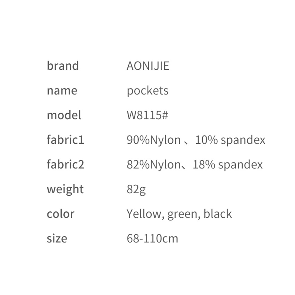 กระเป๋าคาดเอววิ่ง AONIJIE SPORT WAIST BAG ทรงสปสปอร์ตดีไซน์ไม่เหมือนใคร (A28)