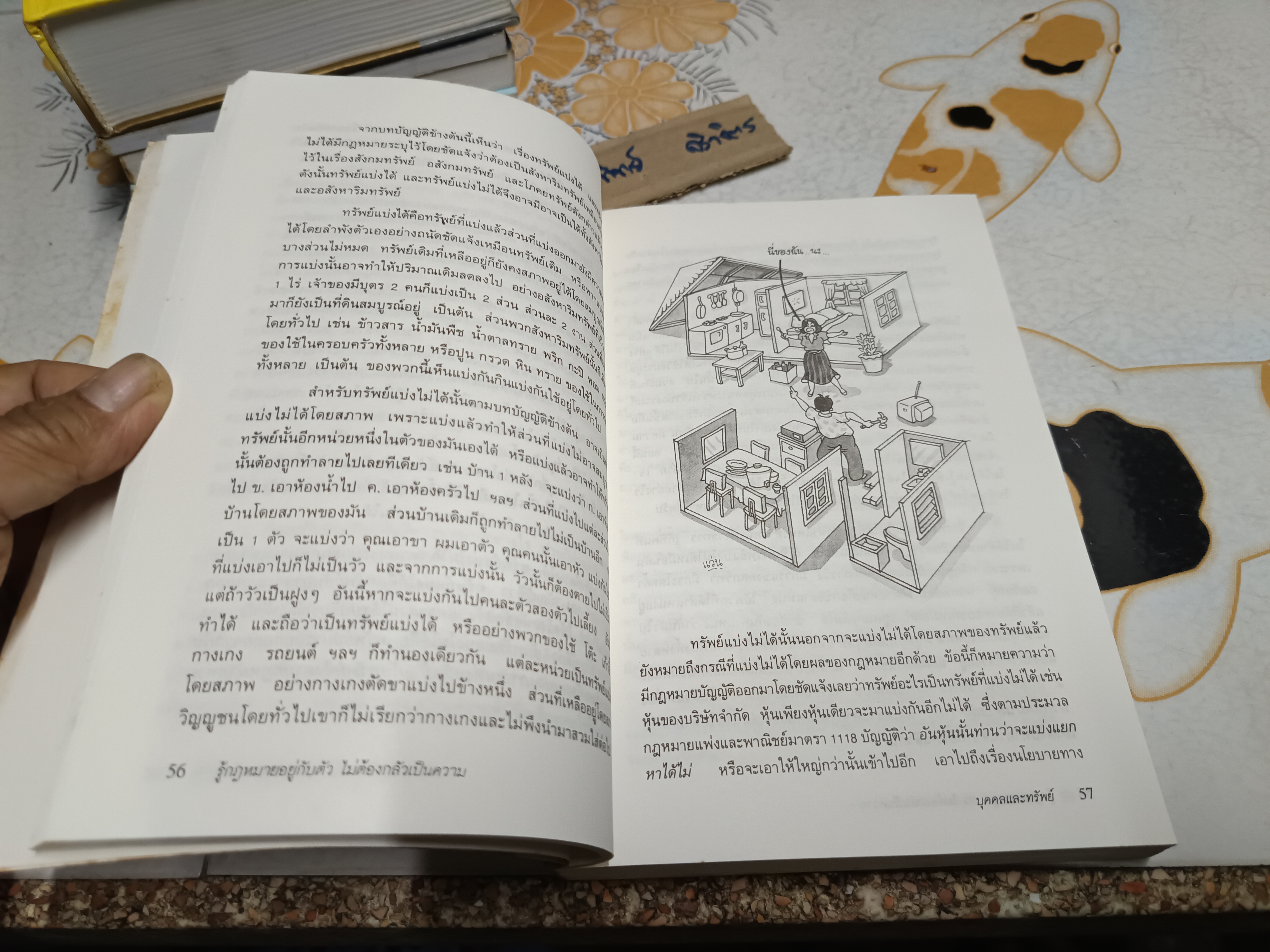 กฎหมายอยู่กับตัว ไม่ต้องกลัวเป็นความ โดย เถกิงศักดิ์ คำสุระ พิมพ์ปีพ.ศ 2534