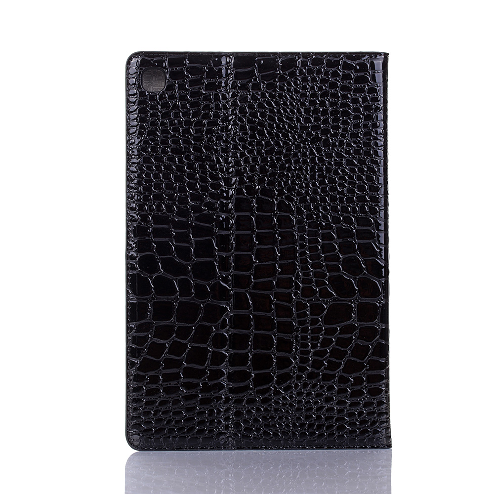 เคส Samsung Galaxy Tab S6 Lite 10.4 SM-P610 P615 P617 #เคสฝาพับแบบกระเป๋าสตางค์ลายผิวหนังจระเข้ Crocodile Texture