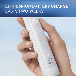 Oral-B® Genius X Rechargeable Toothbrush Patient Starter Kit, White ออรัล-บี จีเนียส แปรงสีฟันไฟฟ้า