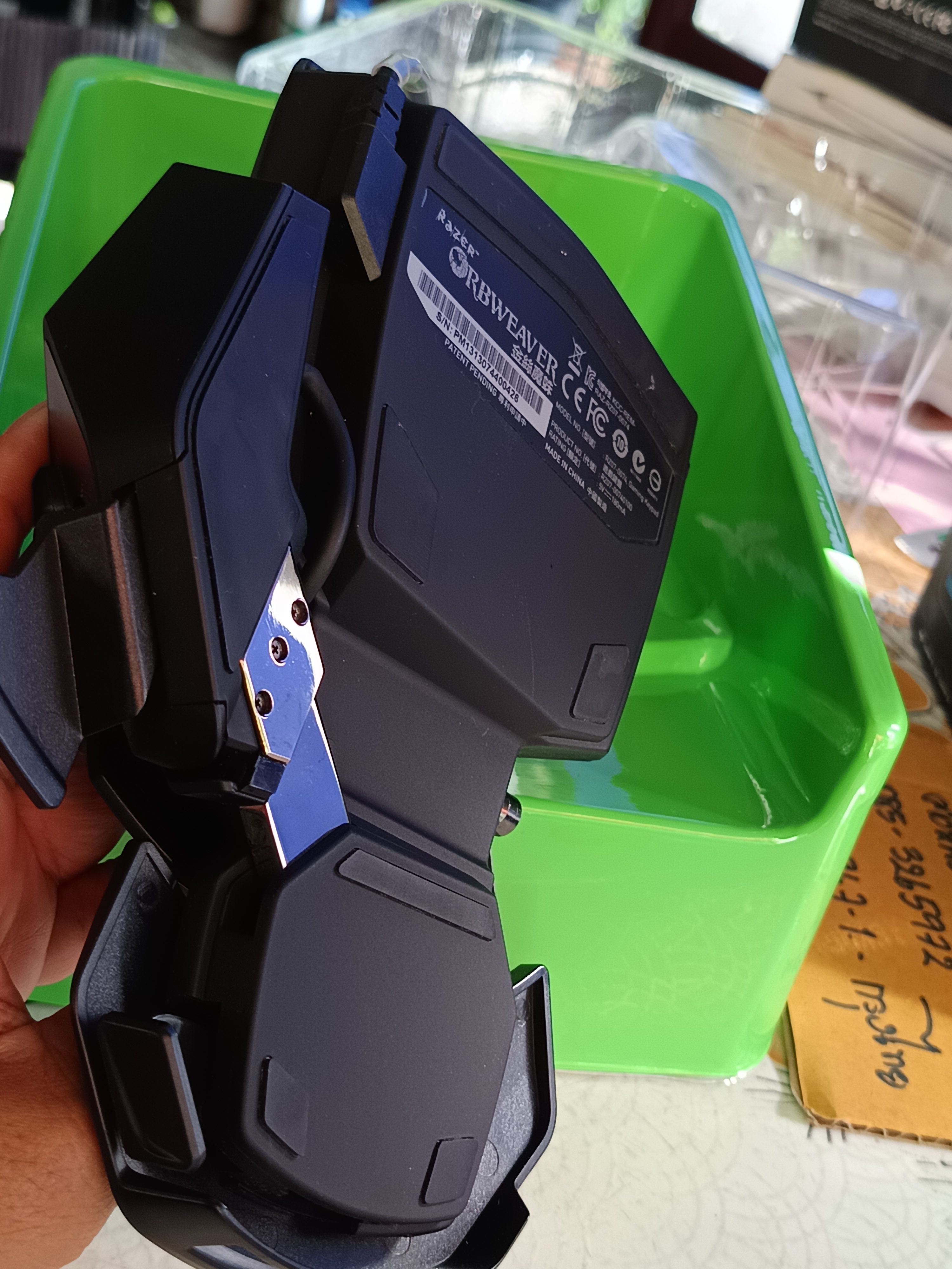 KEYPAD (คีย์แพด) RAZER ORBWEAVER ELITE MECHANICAL GAMING KEYPAD P13424