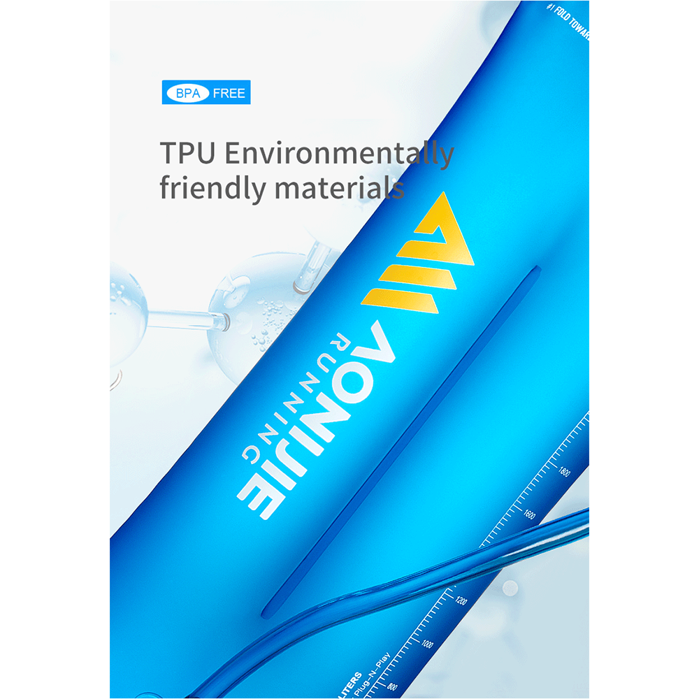 ถุงน้ำวิ่งเทรล ถุงน้ำวิ่งพกพา (สีฟ้า) ขนาด 1.5L, 2L, 3L TPU รุ่น SD62 (L05)