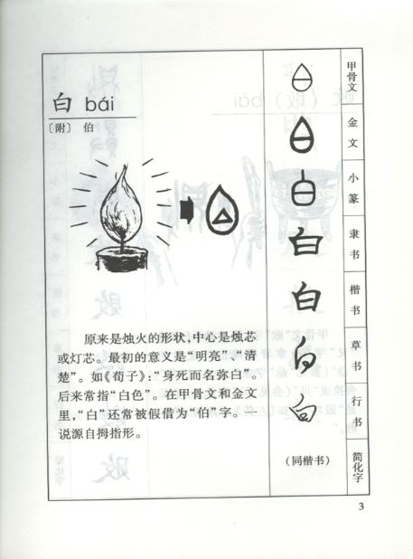 หนังสือภาษาจีน Tracing the Roots of Chinese Characters: 500 Cases (พิมพ์ครั้งที่ 2) 汉字演变五百例（第2版）