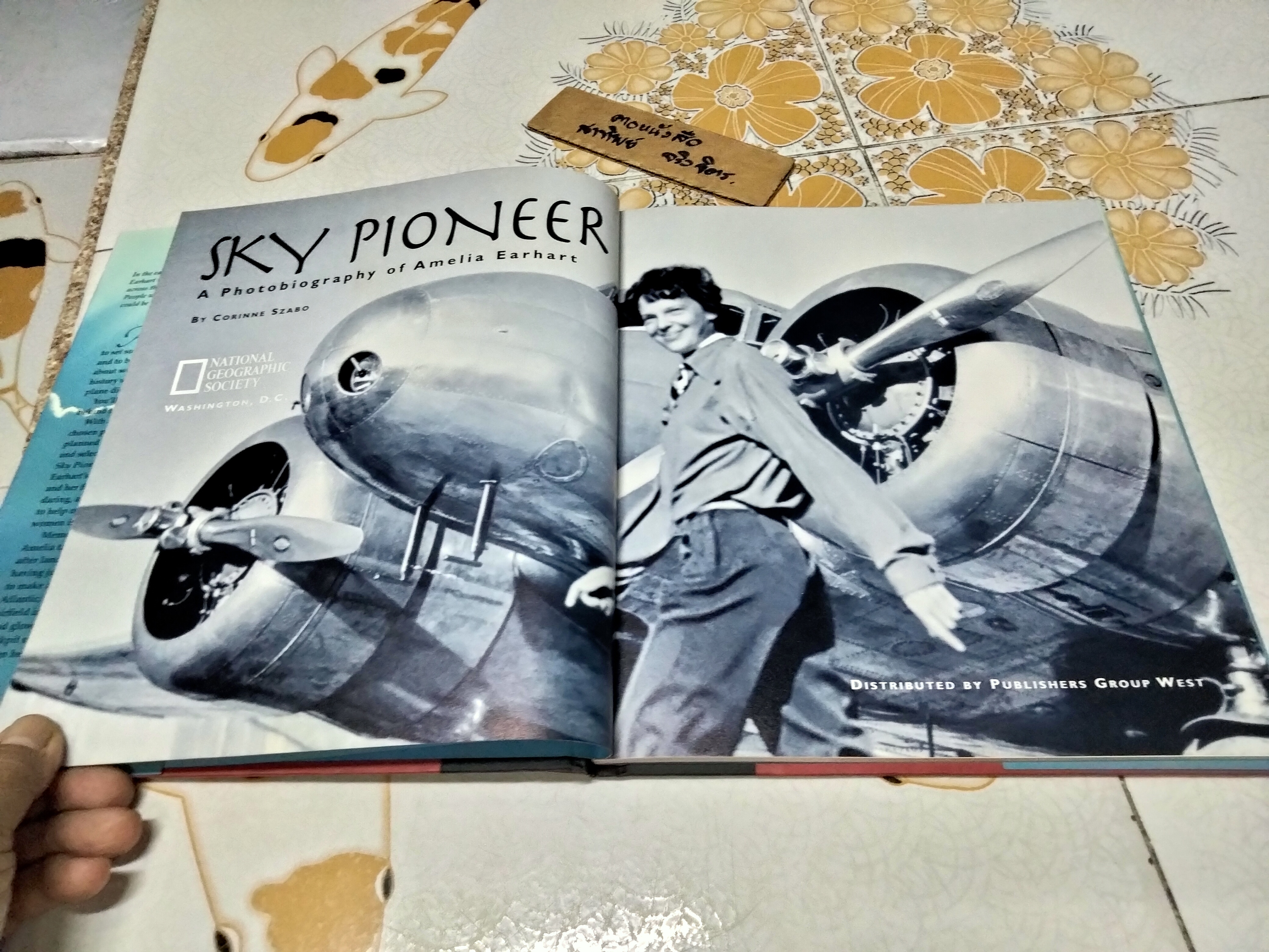 SKY PIONEER : A Photobiography of Amelia Earhart by CORINNE SZABO