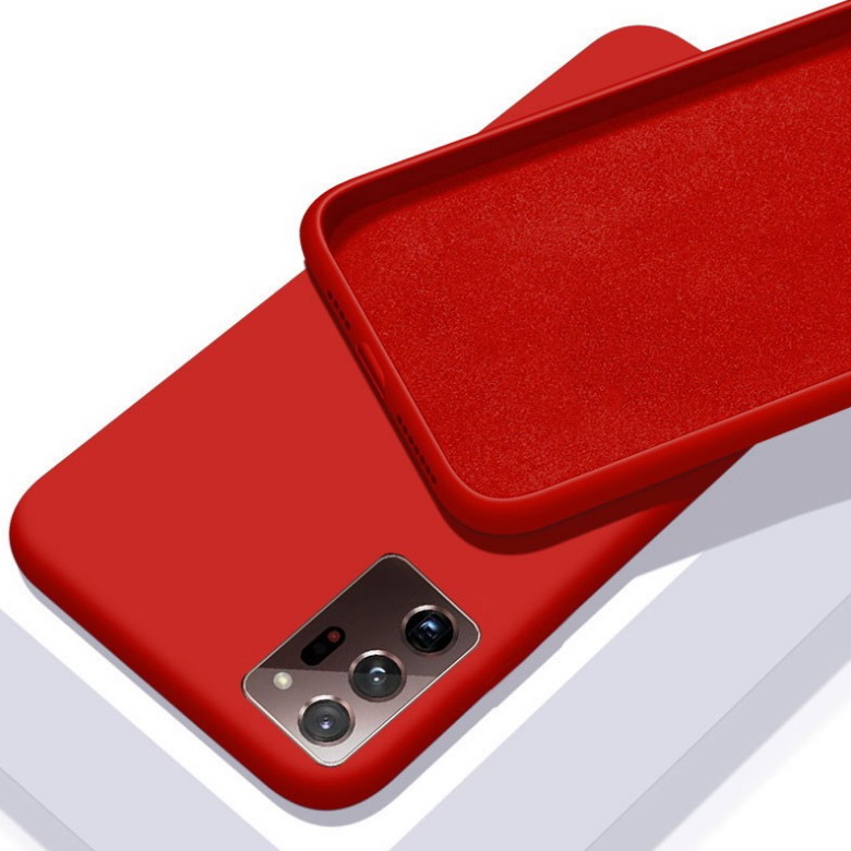 Case Samsung Galaxy Note 20 Ultra / Note 20 Ultra 5G #เคสฝาหลังซิลิโคนนิ่ม Liquid Silicone Back Case