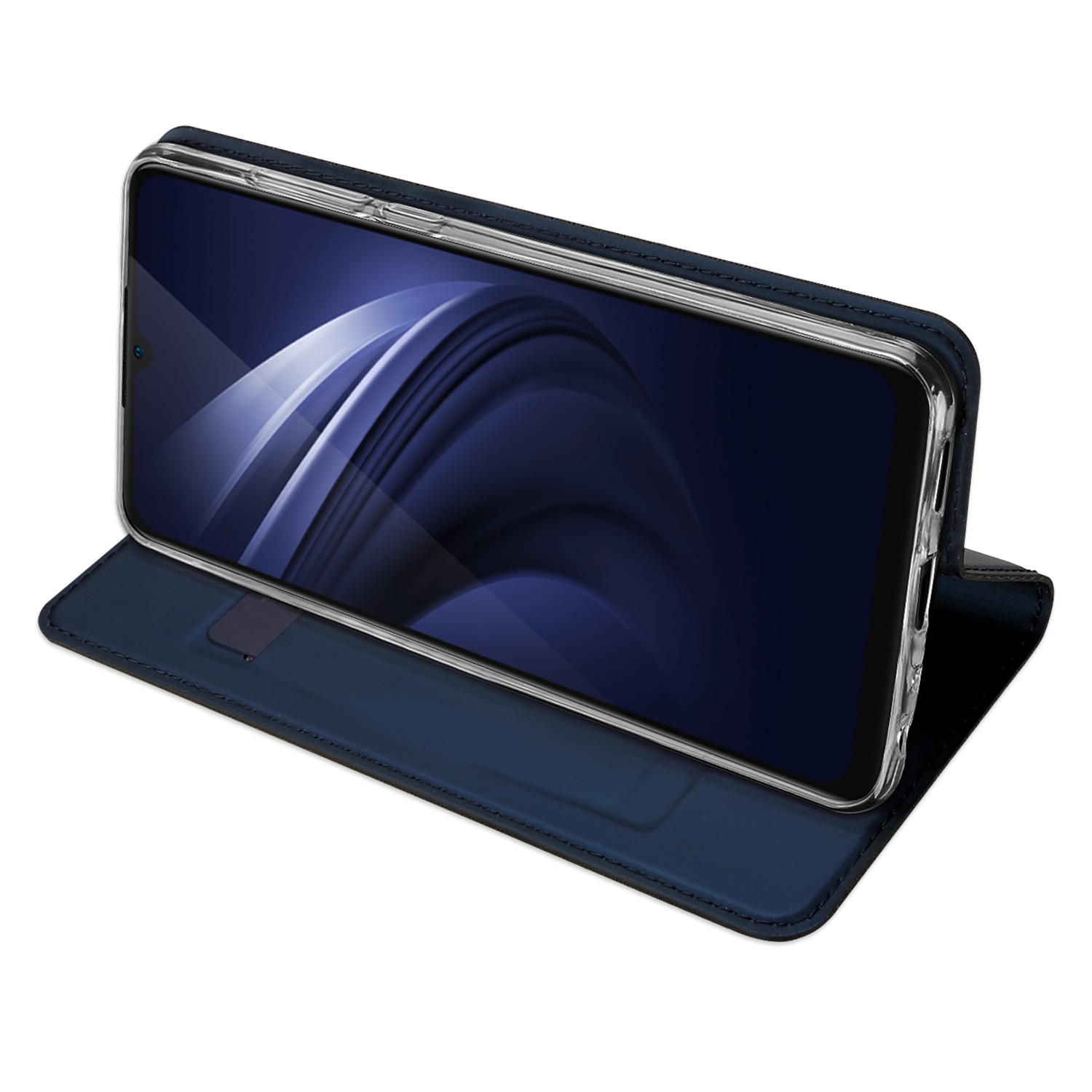 Case Vivo S1 #เคสฝาพับหนัง PU DUX DUCIS Skin Pro Series Auto-absorbed PU Leather คุณภาพดี