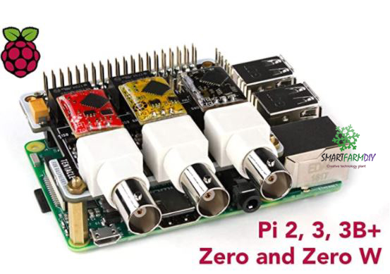 บอร์ด T3 Whitebox Labs Tentacle for Raspberry Pi