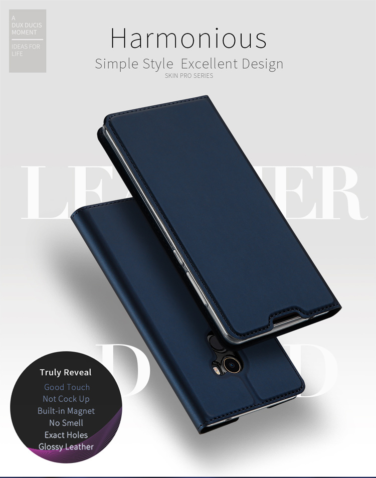 เคส Xiaomi Mi Mix 2 #เคสฝาพับ DUX DUCIS Skin Pro Series คุณภาพดีสวยงามทันสมัย