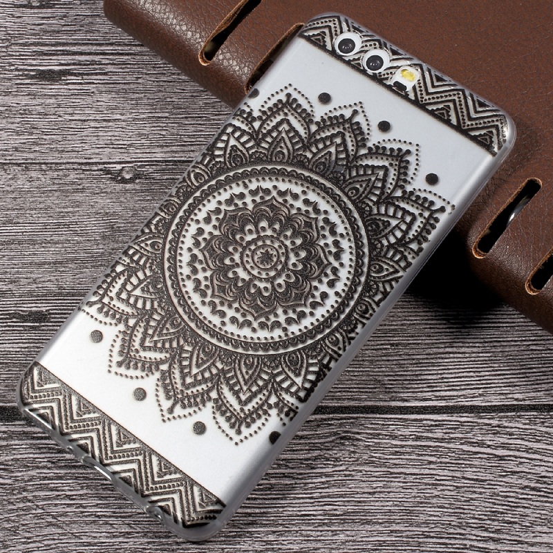 เคส Huawei P10 Plus #เคสฝาหลังแบบ TPU ใสพิมพ์ลายทันสมัย