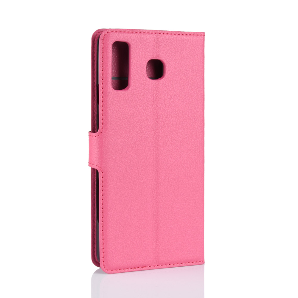 Case Samsung Galaxy A8 Star #เคสฝาพับสไตล์กระเป๋าสตางค์หนัง PU ผิวลิ้นจี่