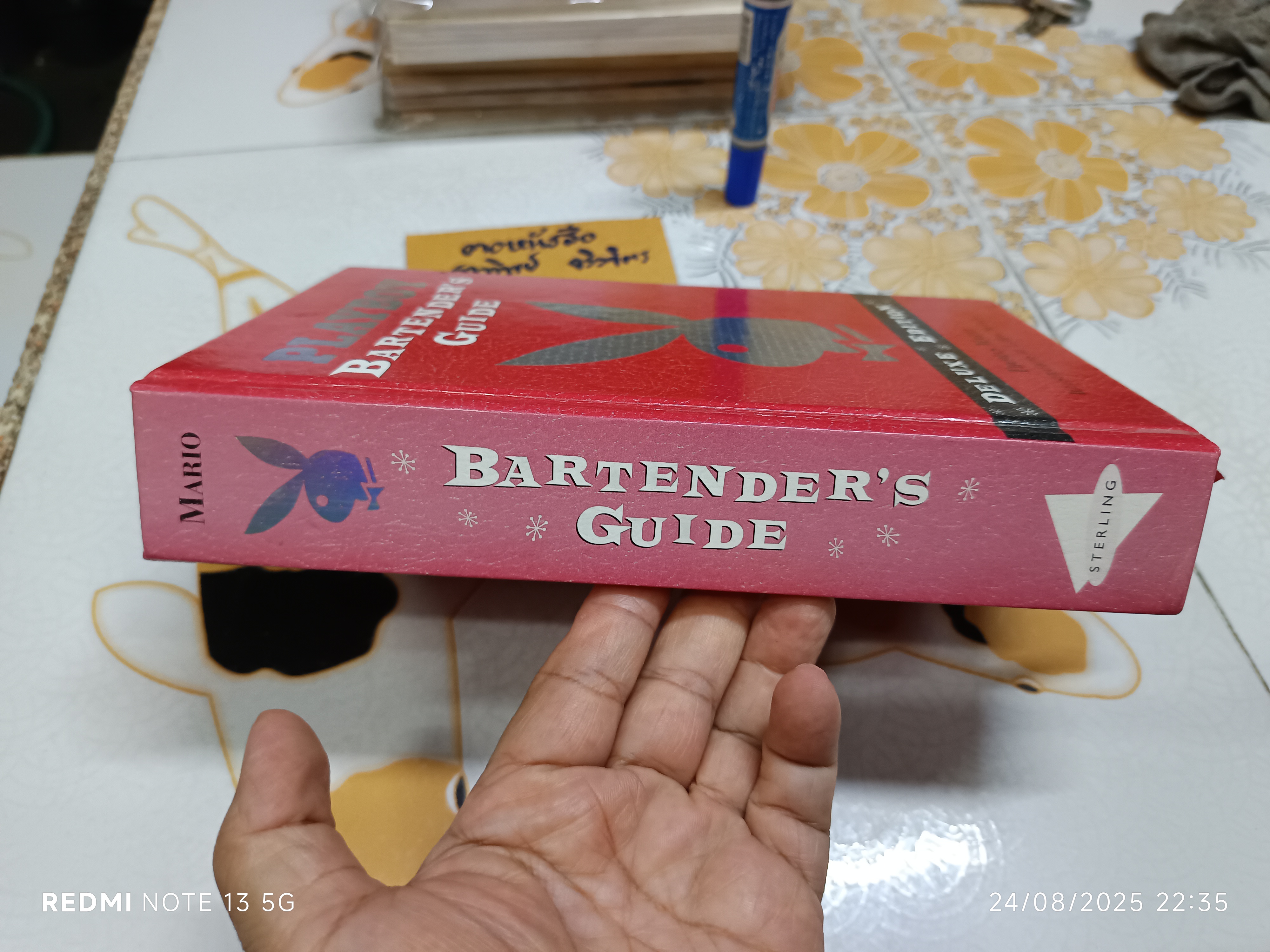 PLAYBOY BARTENDER'S GUIDE (DELUXE EDITION) by Thomas Mario