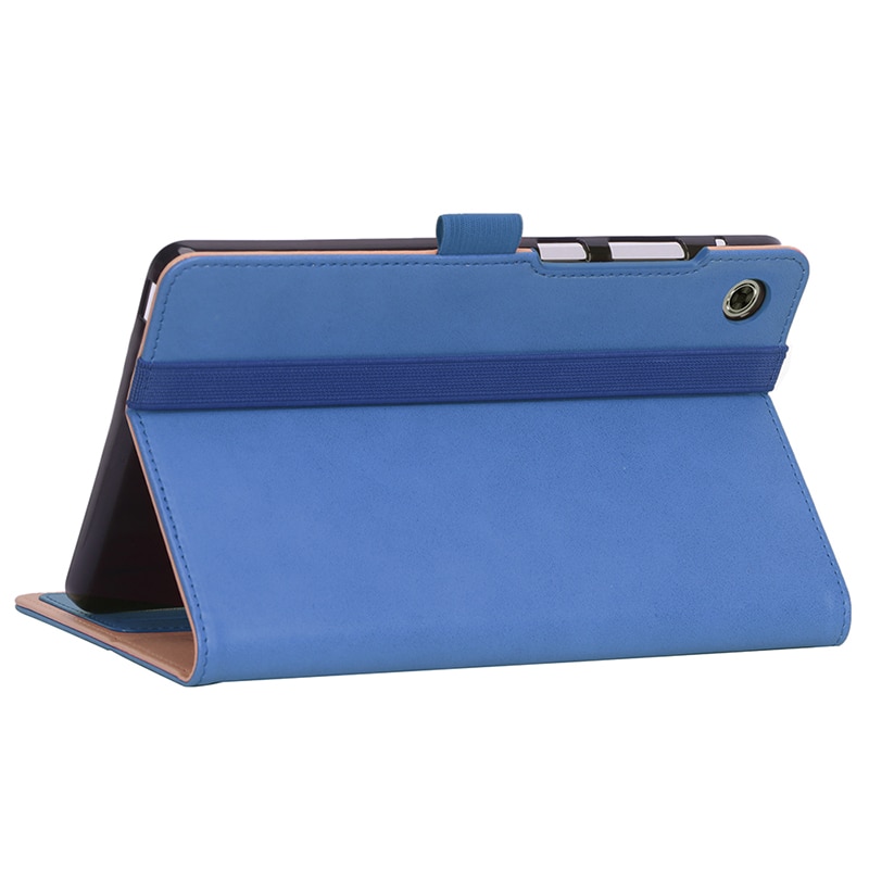 เคส Huawei MatePad T8 8 นิ้ว #เคสฝาพับหนัง PU มีที่สวมนิ้ว Card Holder Stand PU Leather Smart Case