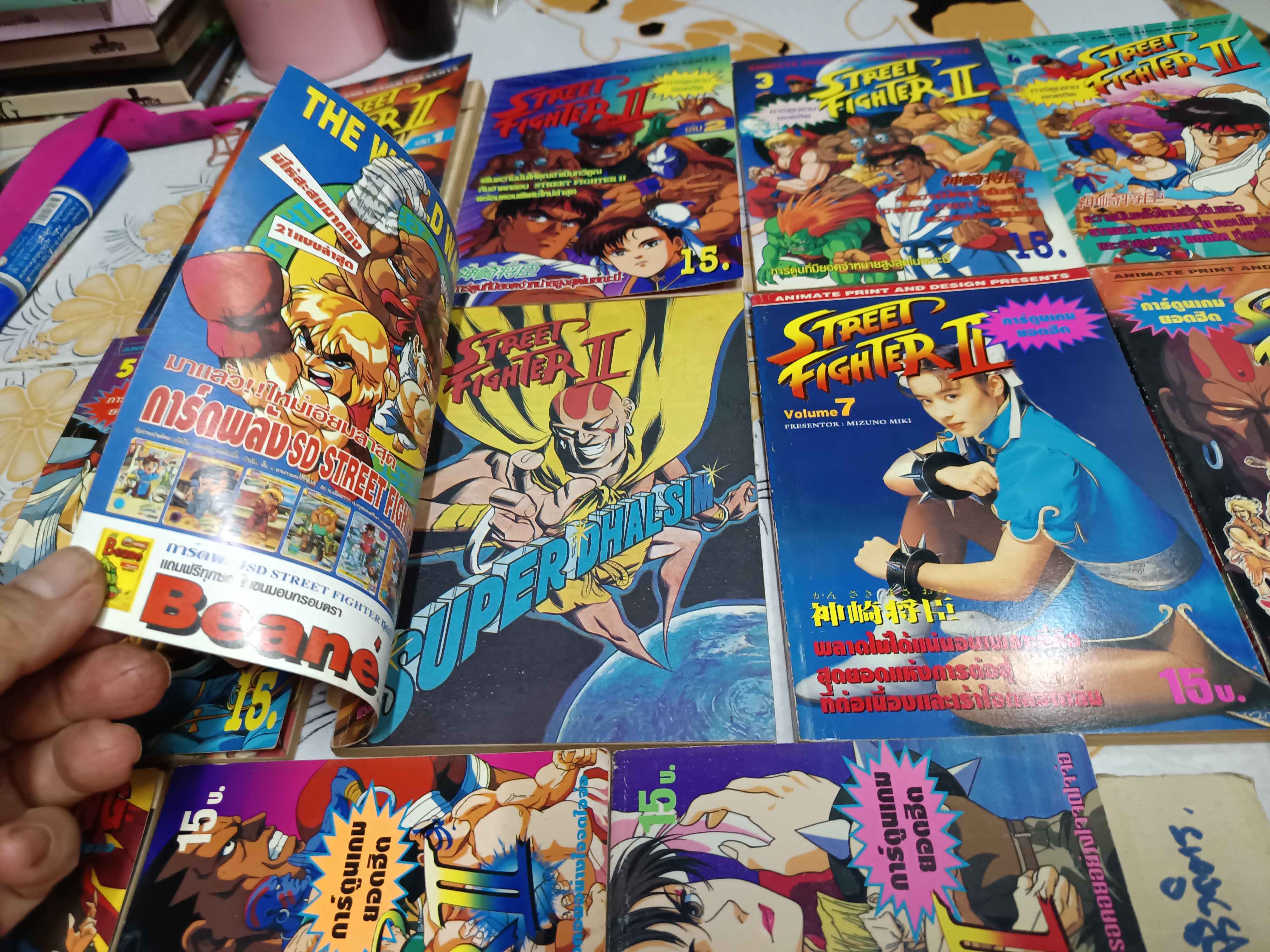 STREET FIGHTER II (เล่ม 1-11 พิมพ์ออกมาแค่นี้) + เล่มพิเศษ พิมพ์เก่า อนิเมท Animate **สินค้าหมด**