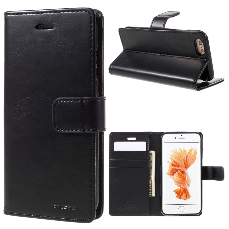 เคส iPhone 6s Plus/6 Plus MERCURY GOOSPERY Blue Moon Wallet Leather