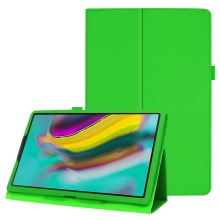 Case Samsung Galaxy Tab A 10.1 (2019) SM-T515 SM-510 #เคสฝาพับหนัง PU ผิวลิ้นจี่ Litchi Texture Leather Stand Protective Case
