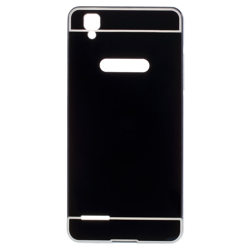 Case OPPO F1 /A35 เคสฝาหลัง กรอบอลูมิเนียม ฝาเป็น Acrylic แยกชิ้นเลื่อนสไลด์ได้