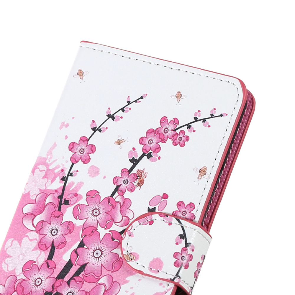 Case Huawei P10 Plus สไตล์กระเป๋าสตางค์พิมพ์ลาย Pattern Printing หนัง PU