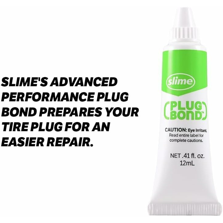 Slime® Deluxe Tire Repair Plug Kit, Tools and Glue 11 Pieces ชุดอุปกรณ์ปลั๊กซ่อมยาง