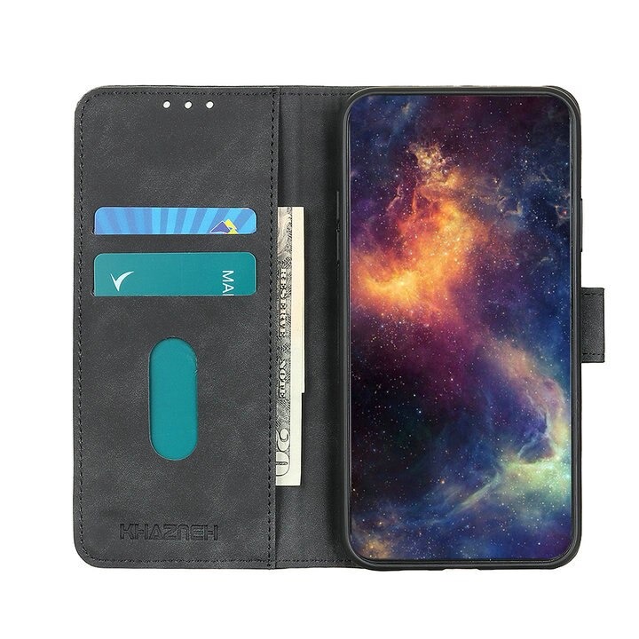 เคส Huawei Y7p#เคสฝาพับหนัง PUมีช่องเก็บบัตร KHAZNEH Retro Leather with Wallet