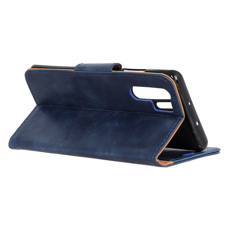 เคส Huawei P30 Pro #เคสฝาพับหนังแยกคุณภาพดี Crazy Horse Split Leather Wallet