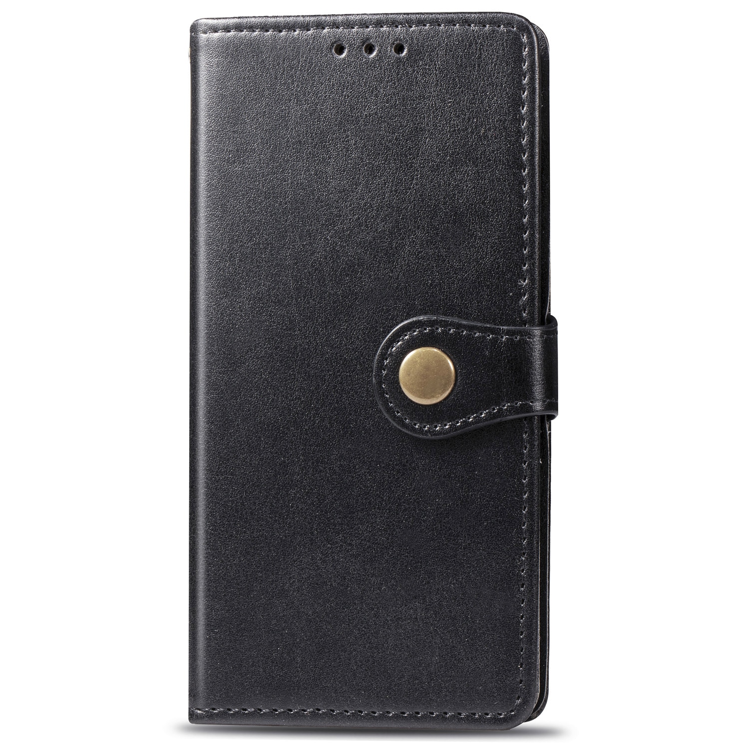 Case iPhone 13 Pro Max#เคสฝาพับแถบปิดแม่เหล็กพับตั้งได้ Magnetic Closure Wallet Lanyard Leather
