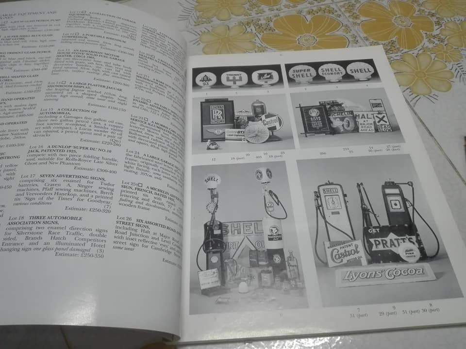 SOTHEBY'S - COLLECTORS VEHICLES AND AUTOMOBILIA RAF MUSEUM, LONDON - MONDAY 25 November 1996