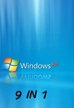 รวม Windows XP 9 IN 1 ( 1 DVD )