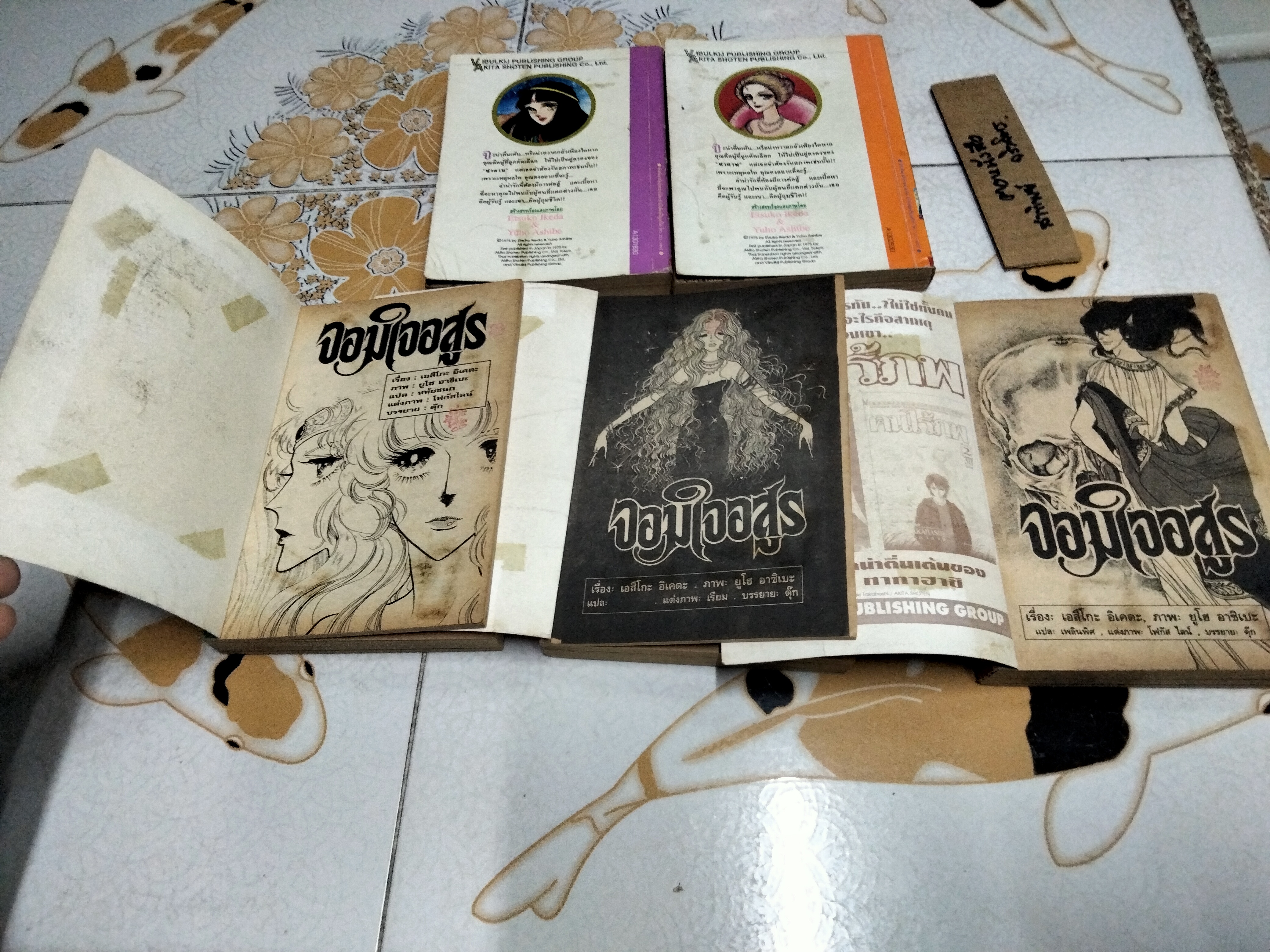 จอมใจอสูร สนพ.วิบูลย์กิจ ครบชุด 1-5 โดย ETSUKO IKEDA & YUHO ASHIBE