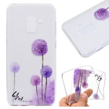 Case Galaxy A8 Plus 2018 #เคส TPU นิ่มใสพิมพ์ลายน่ารักๆ