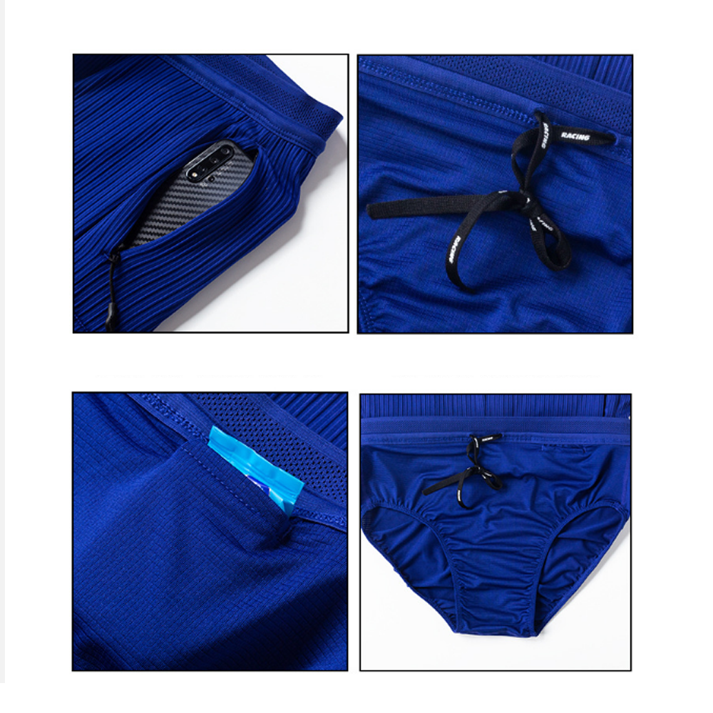 กางเกงวิ่งรัดกล้ามเนื้อขาสั้น zero สำหรับวิ่งมาราธอน (ผู้ชาย) (F35)