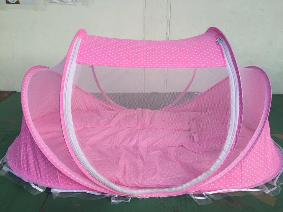 ที่นอนเด็กพร้อมมุ้งครอบ