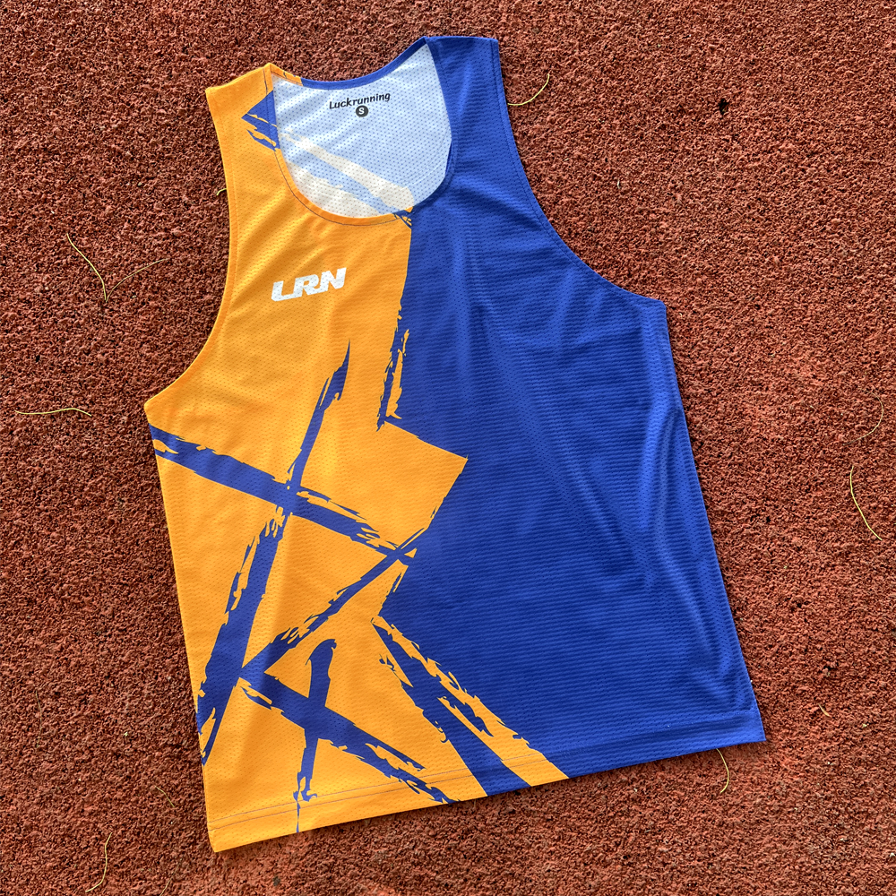 เสื้อวิ่งพิมพ์ลาย LRN Collection 02 เนื้อผ้า Micro Mesh สำหรับวิ่งมาราธอน (MM08)