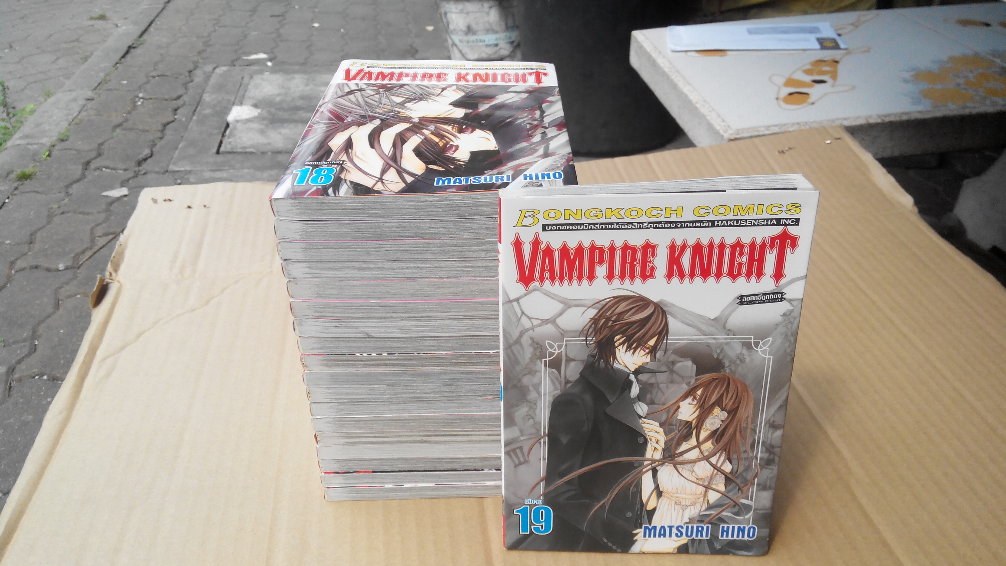 Vampire Knight ครบชุด 19 เล่มจบ