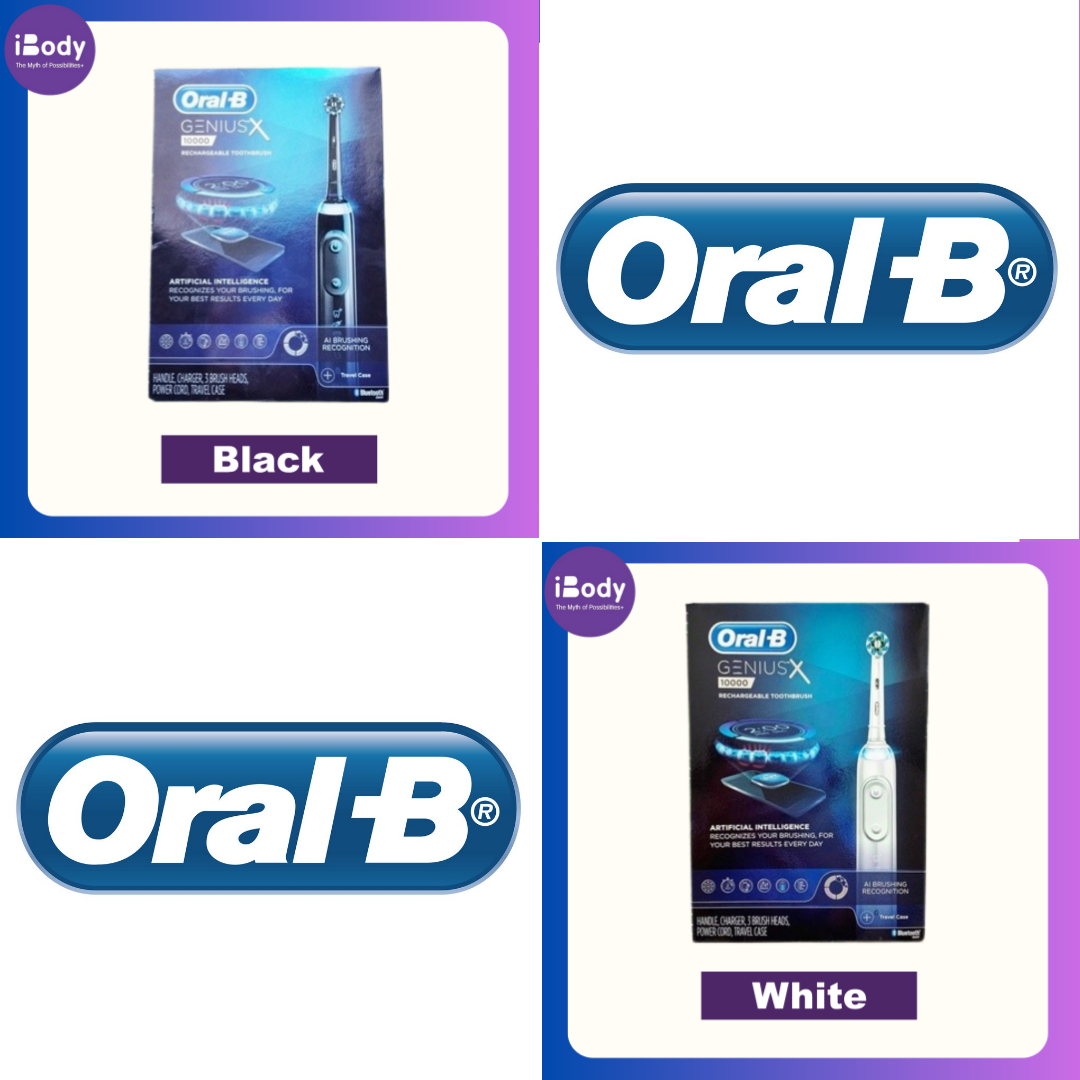 ออรัลบี จีเนียส แปรงฟันไฟฟ้า Genius™ X 10000 Rechargeable Electric Toothbrush (Oral-B®)