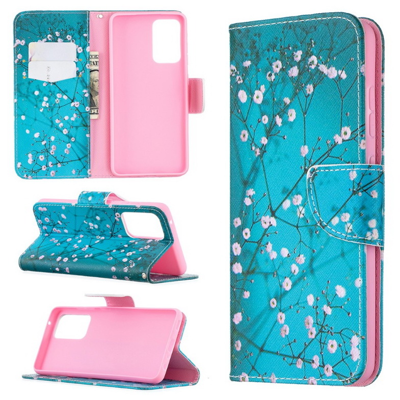 Case Samsung Galaxy A32 #เคสฝาพับกระเป๋าสตางค์หนัง PU พิมพ์ลาย Pattern Printing PU Leather Wallet