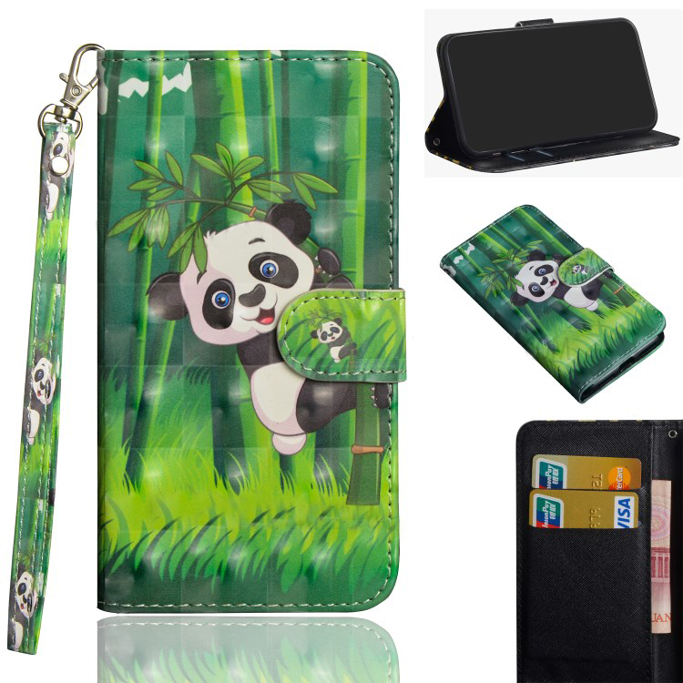 เคส Huawei Y7p #เคสฝาพับแบบกระเป๋าสตางค์ Pattern Printing Wallet Stand