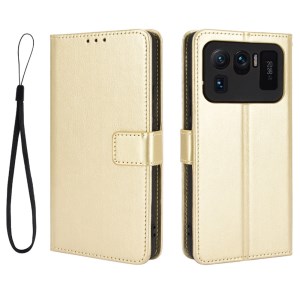 เคส Xiaomi Mi 11 Ultra#เคสฝาพับหนัง PUผิวหนังม้า มีแถบปิดแม่เหล็กแบบกระเป๋าสตางค์ Crazy Horse Wallet Leather Protective Cover with Stand
