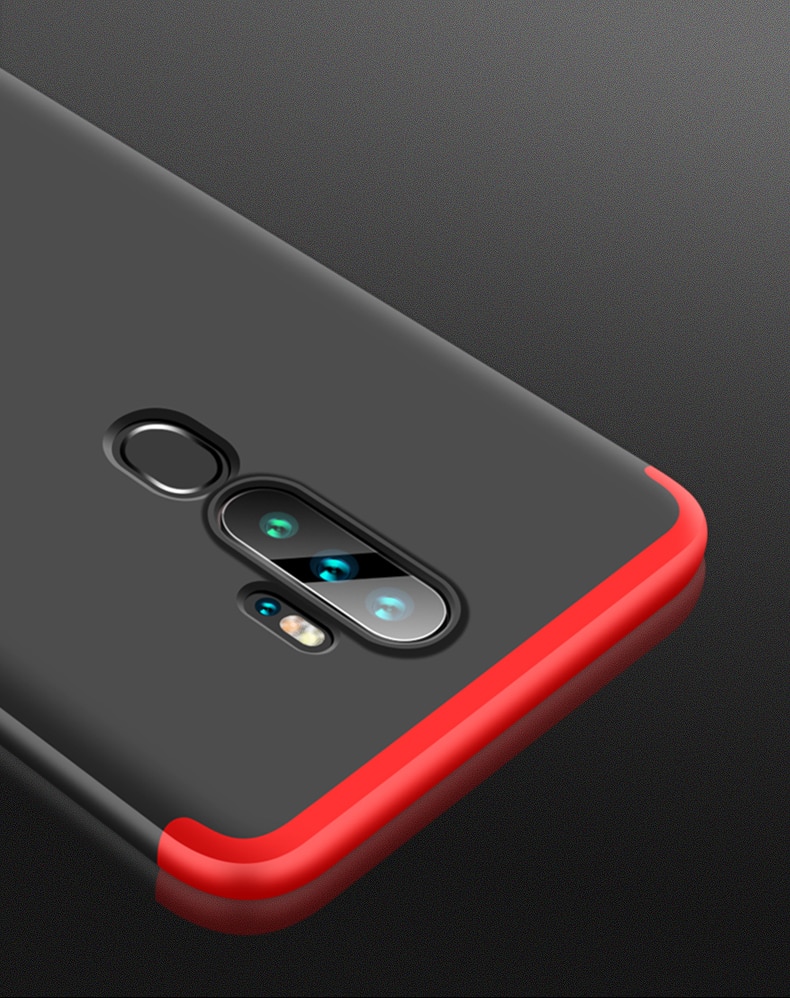 เคส OPPO A9 (2020)/A5 (2020) #เคสฝาหลังพลาสติกแข็ง Detachable All-wrapped Matte แยกชิ้นได้
