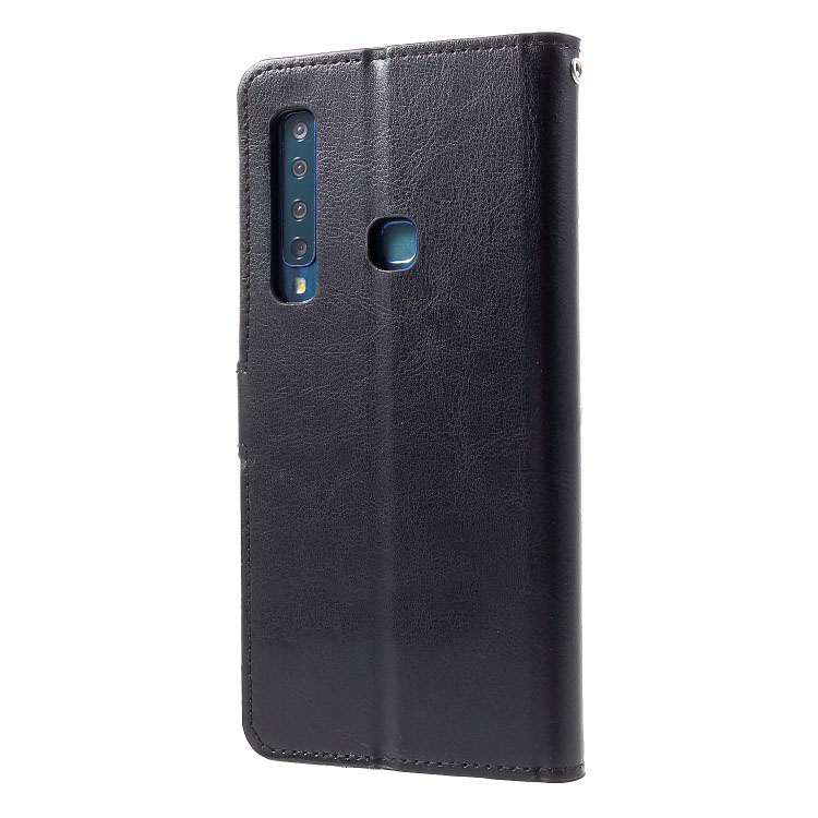 Case Samsung Galaxy A9 (2018) #เคสฝาพับหนัง PU 5 ช่องเสียบการ์ดเคสคุณภาพดีราคาถูก