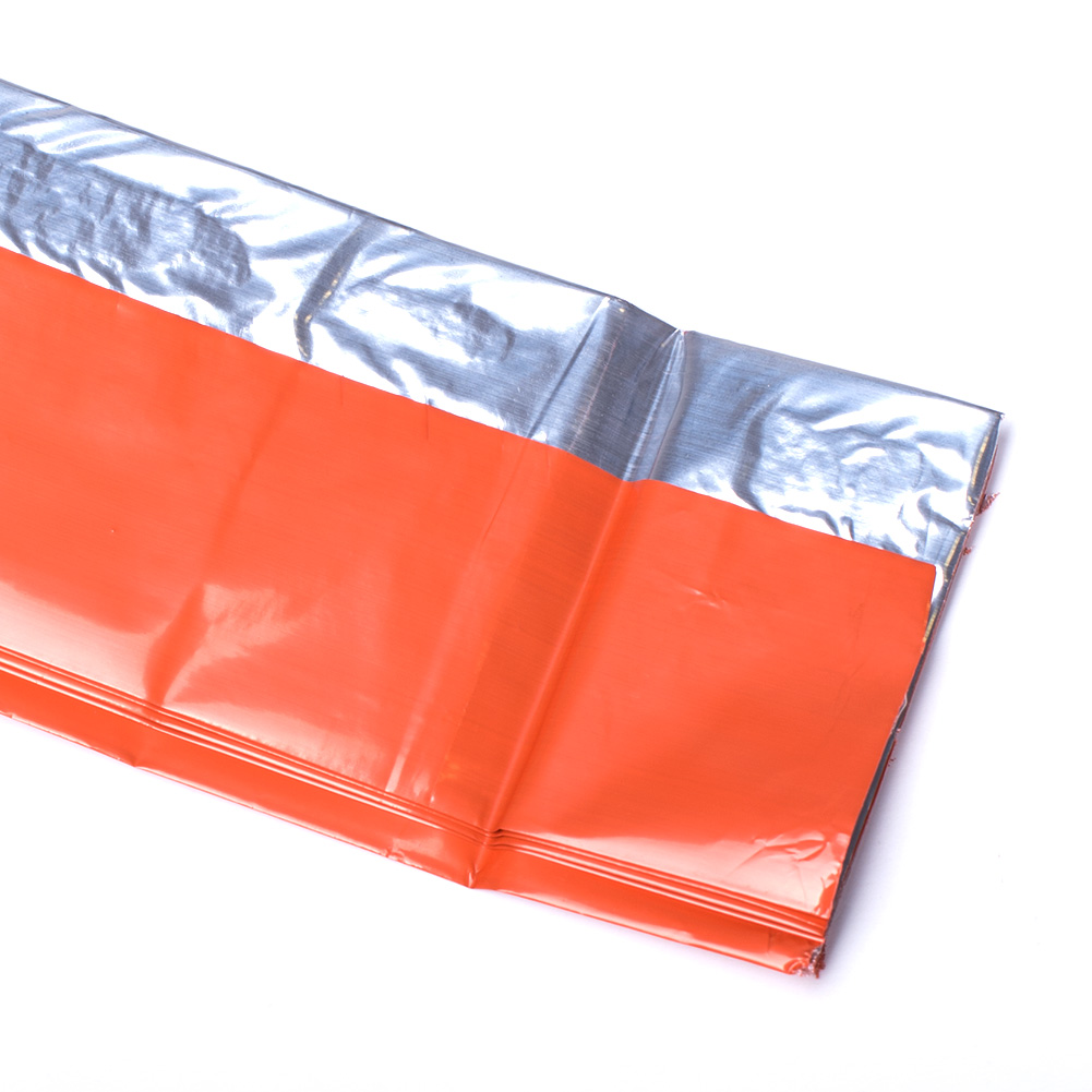 ผ้าห่มฉุกเฉิน Emergency Blanket อุปกรณ์ช่วยชีวิตและเพิ่มความอบอุ่นให้ร่างกาย (J1)