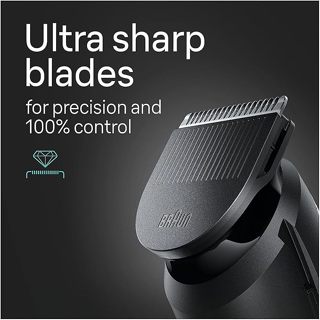Braun® All In One Trimmer Kit 7 in 1 Model AlO3470 เครื่องตัดแต่งหนวดเครา เส้นผม และขน