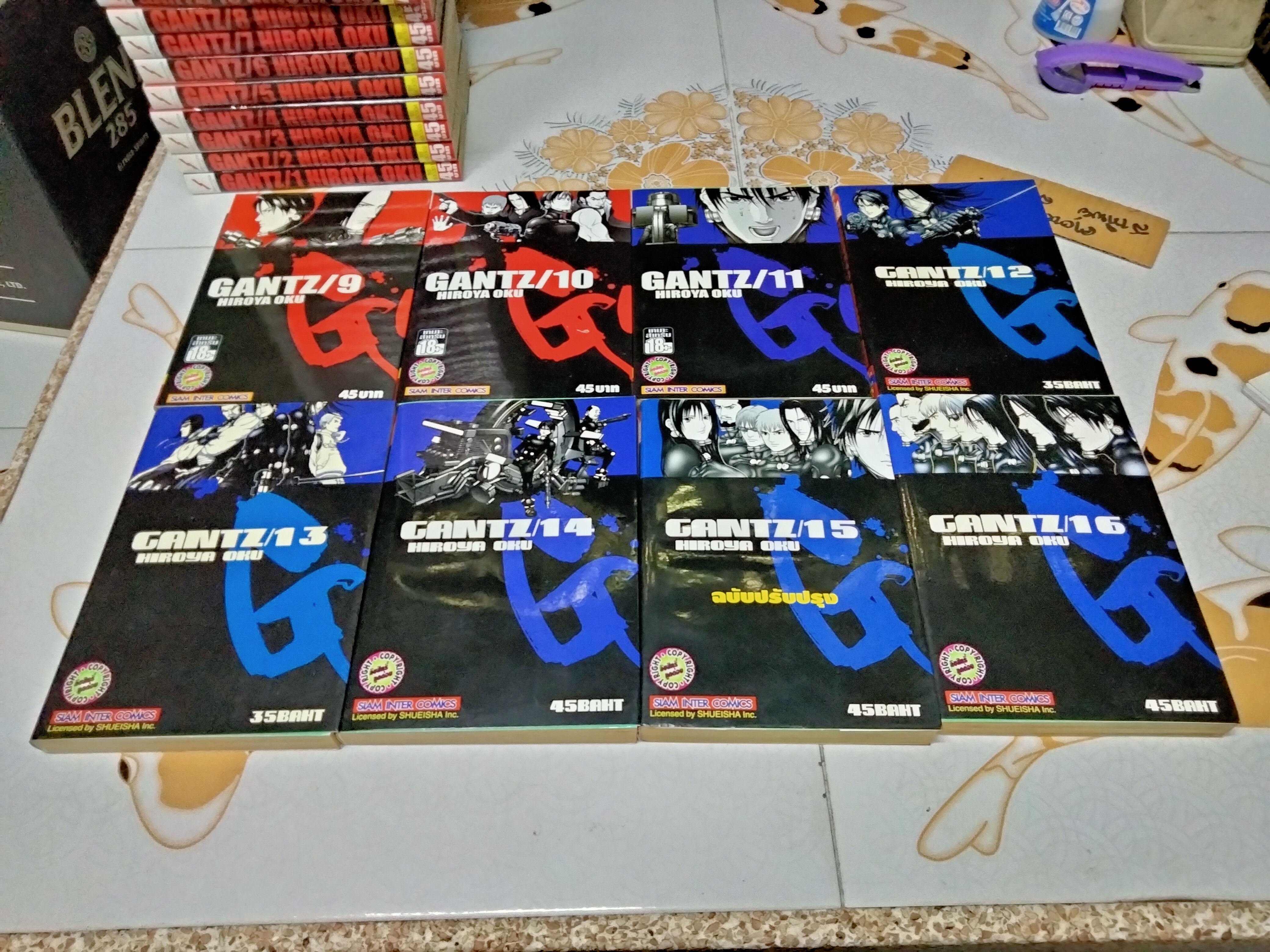GANTZ - HIROYA OKU - 37 เล่มจบ (มีแค่ 31 เล่ม , ขาด 17 , 30 , 34, 35, 36, 37)