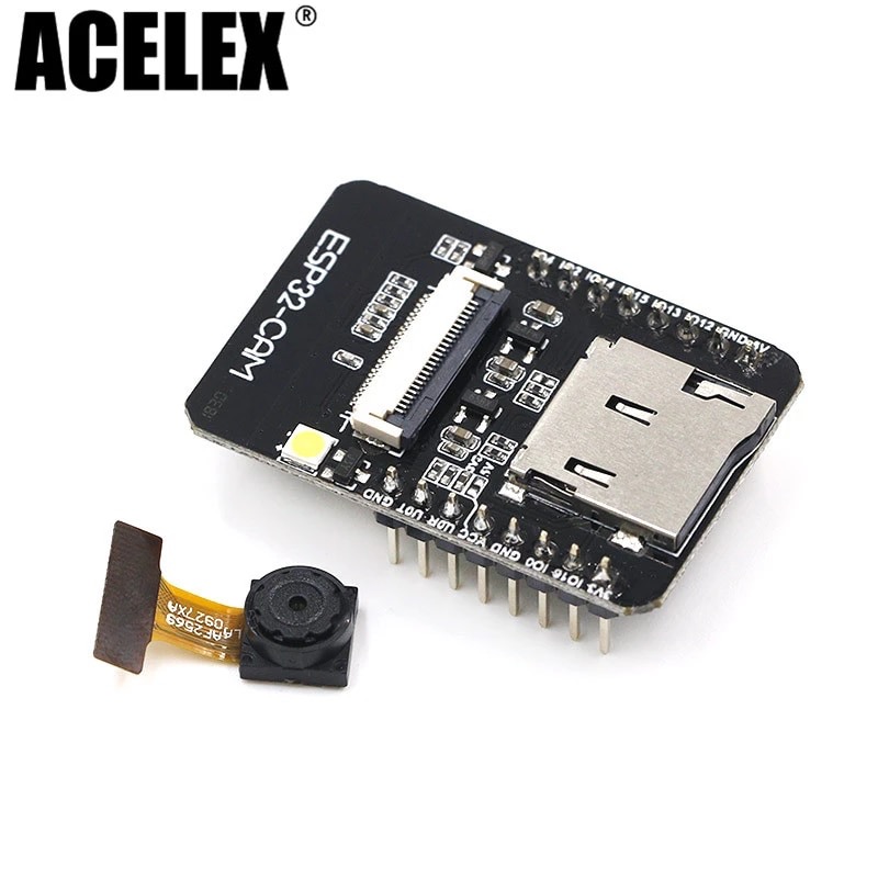 ESP32 CAM WiFi Module โมดูลบลูทูธกล้อง OV2640 2MP บอร์ดพัฒนา