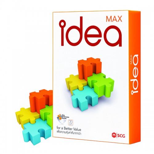 กระดาษถ่ายฯ A4 70G 500P IDEA MAX