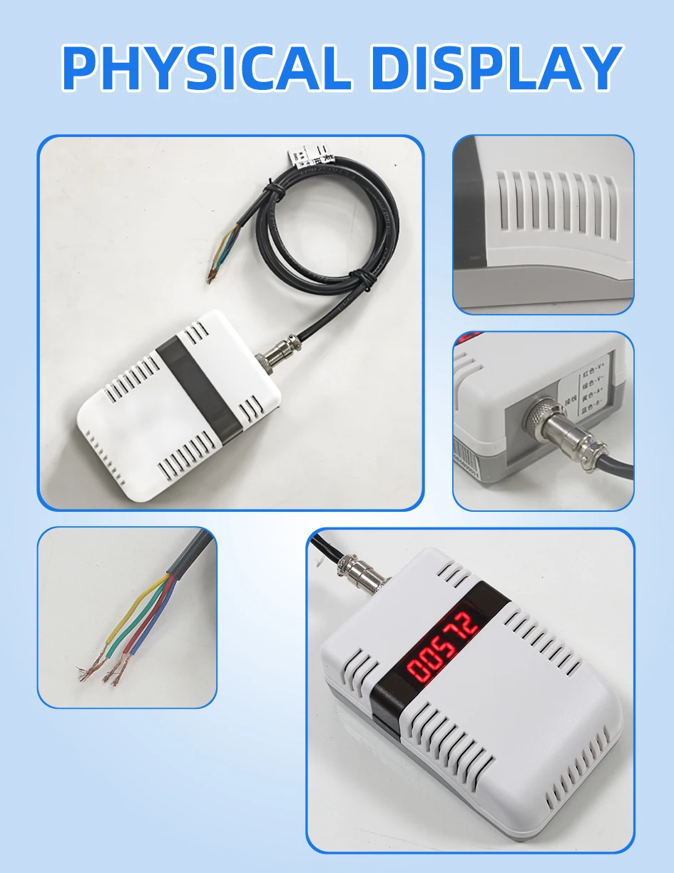 High precision CO2 sensor RS485 วัดก๊าซคาร์บอนไดออกไซต์