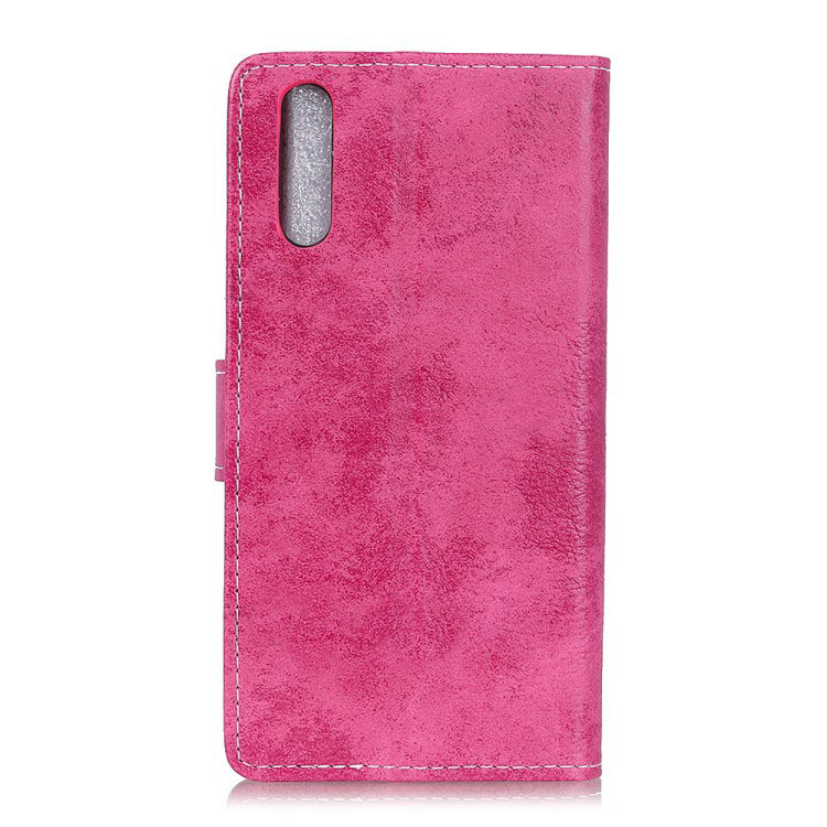 Case Samsung Galaxy A70 #เคสฝาพับหนัง PU สไตล์ Vintage คุณภาพดีราคาถูก
