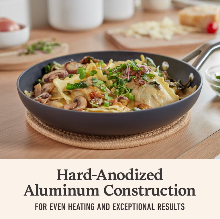 (Pre Order) Calphalon® Hard-Anodized Nonstick 10-Inch and 12-Inch Fry Pan Combo คาลฟาลอน พรีเมี่ยม ชุดกระทะ ขนาด 10 และ 12 นิ้ว