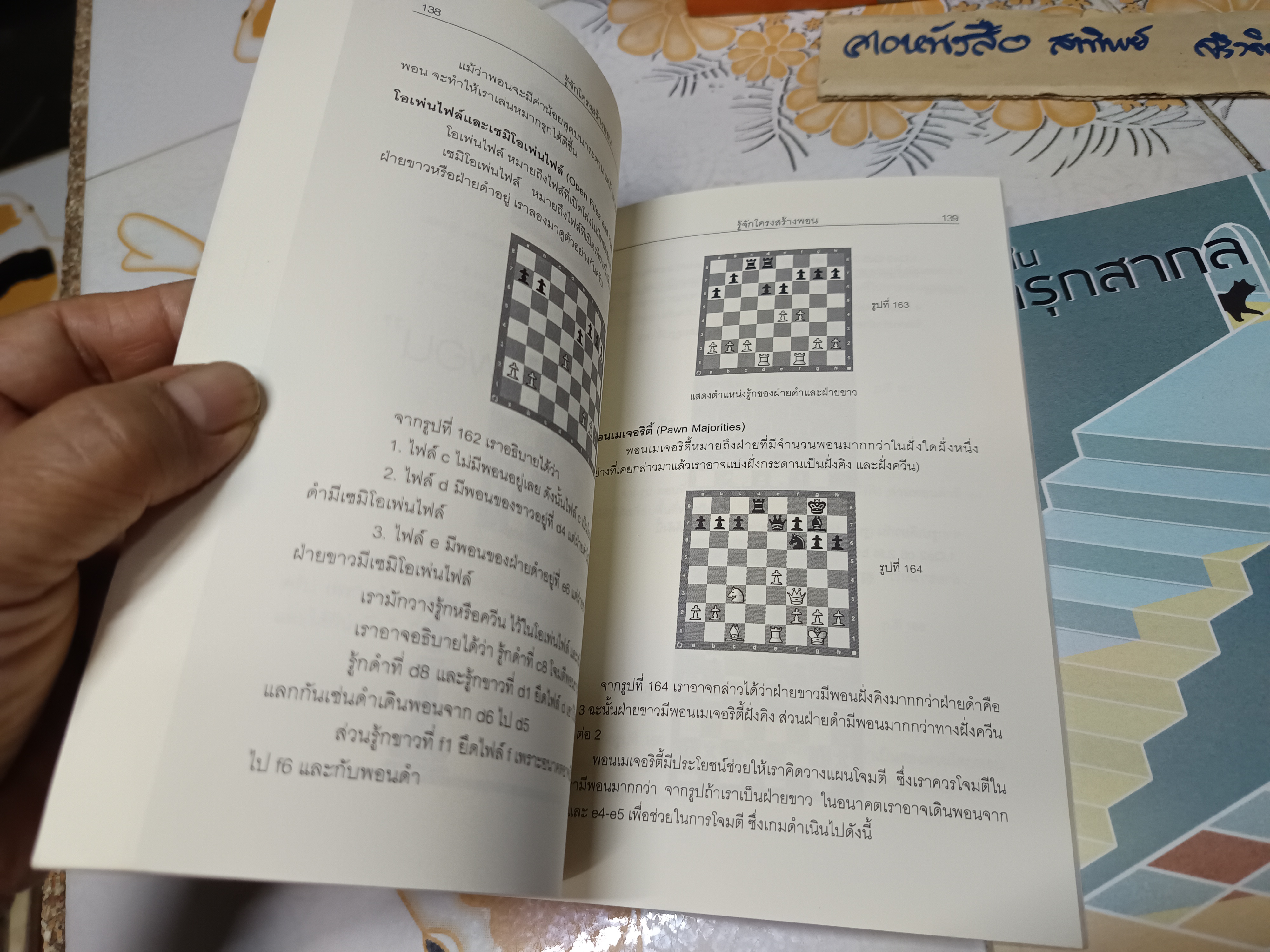 (ขายรวม 2 เล่ม) ก้าวแรกสู่หมากรุกสากล 1 + ก้าวต่อไปในหมากรุกสากล ผู้เขียน Chorkim #หนังสือหมากรุกสากล **สินค้าหมด**
